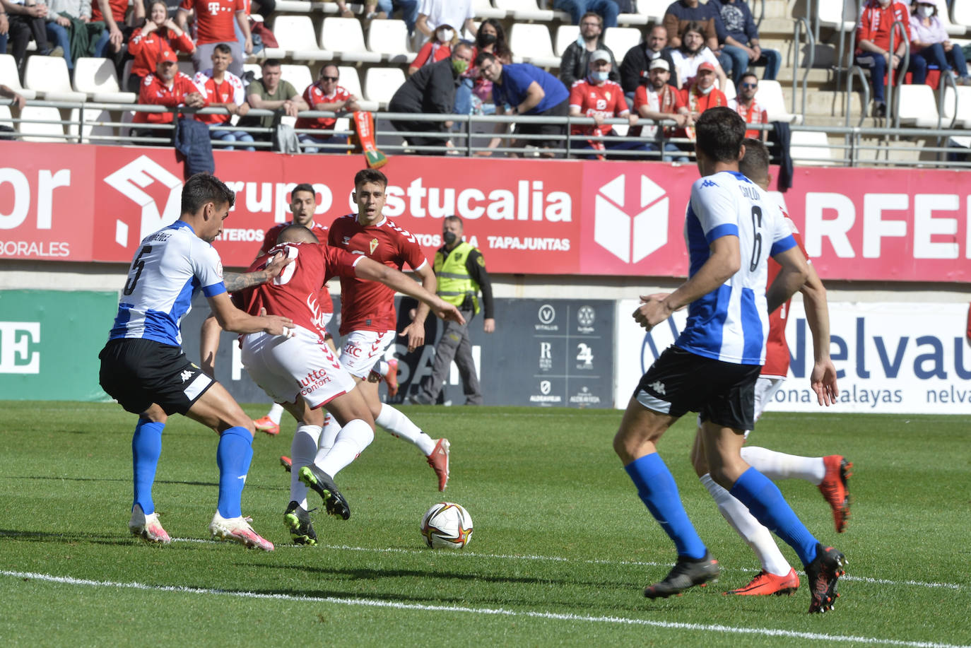 Fotos: El empate del Real Murcia frente al Hércules, en imágenes