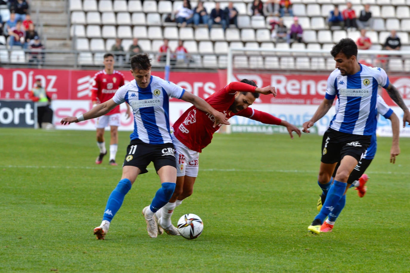 Fotos: El empate del Real Murcia frente al Hércules, en imágenes