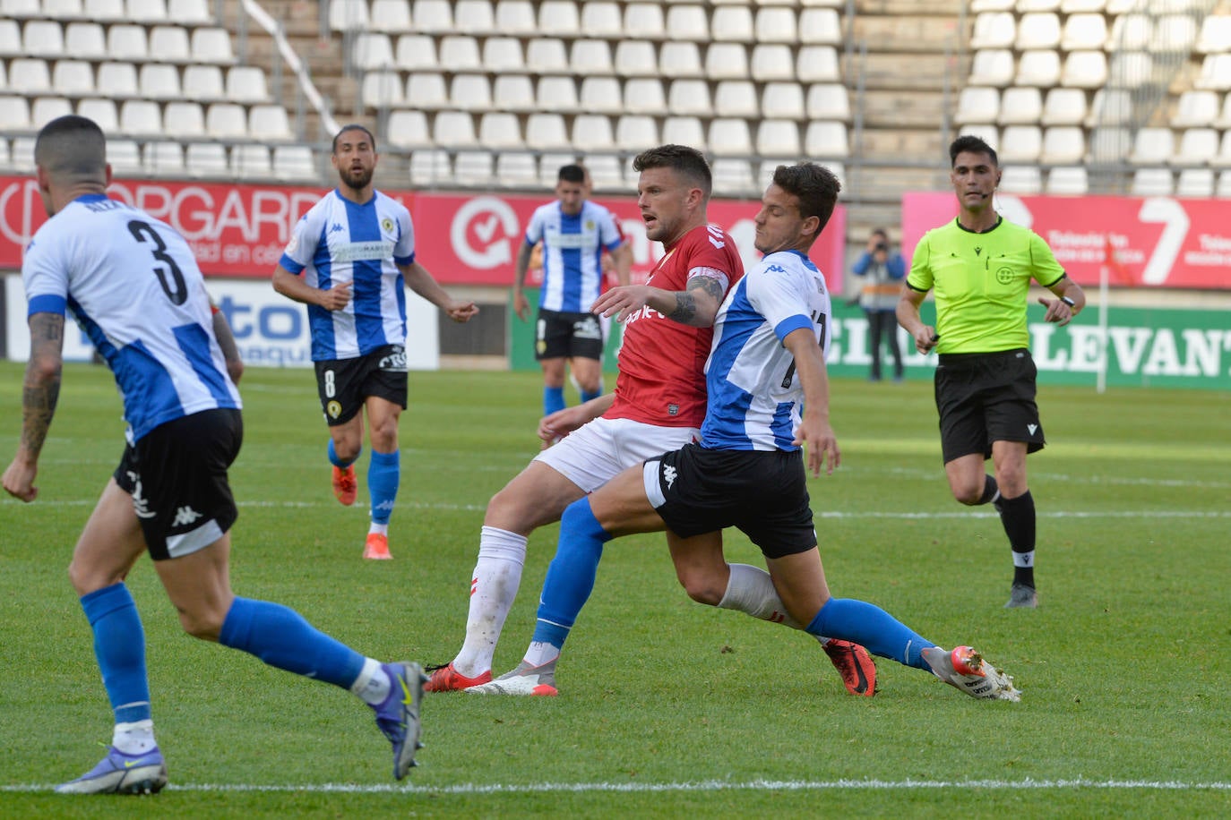 Fotos: El empate del Real Murcia frente al Hércules, en imágenes