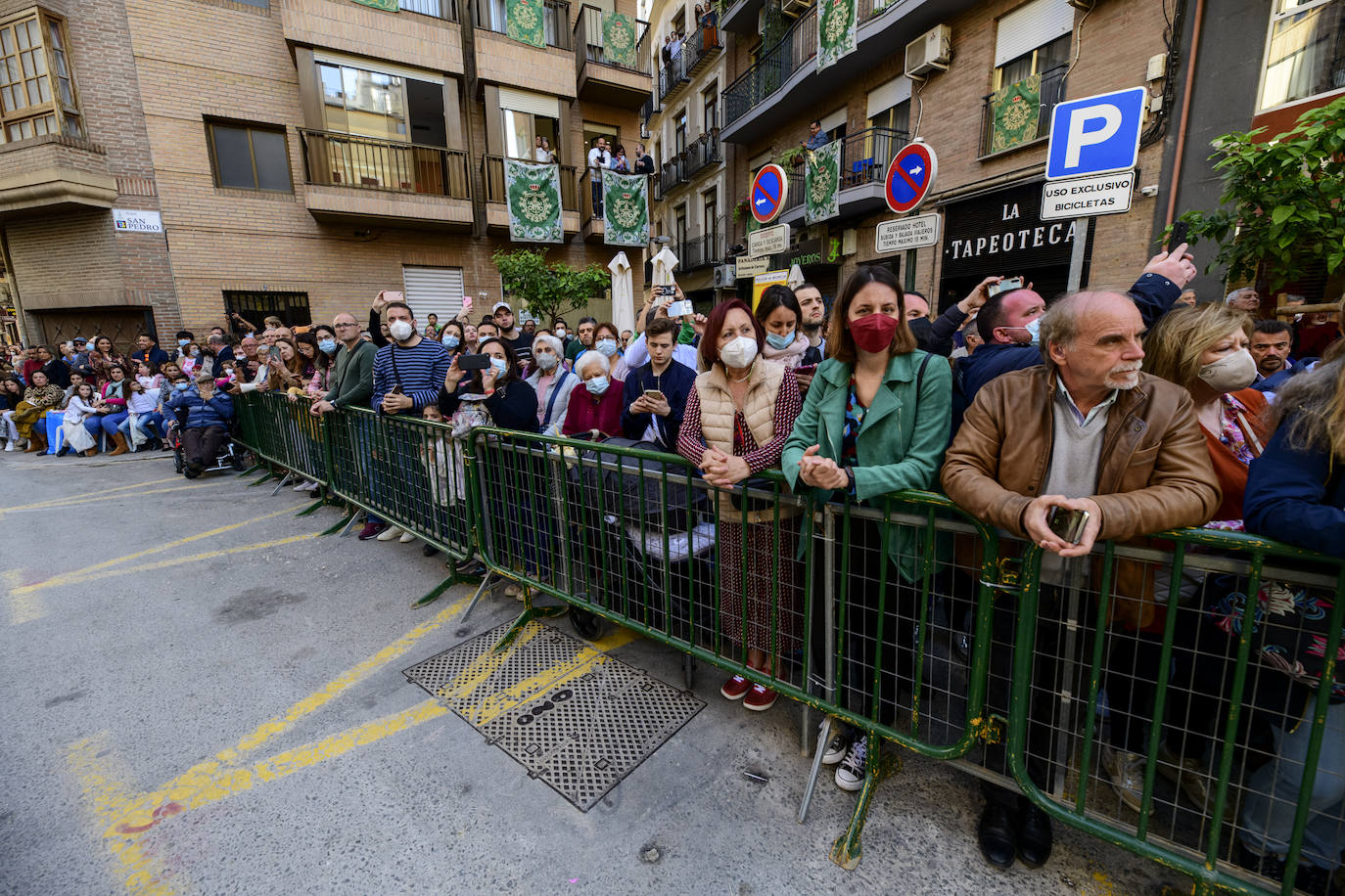 Fotos: Túnicas verdes por San Pedro