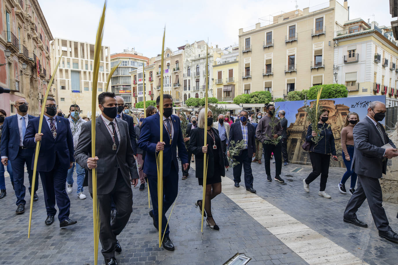 Fotos: Mañana de Domingo de Ramos de Murcia 2022