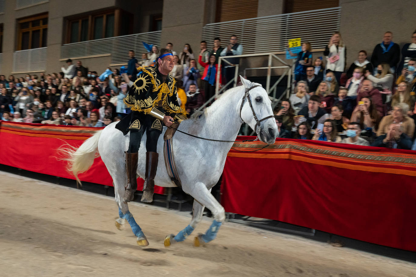 Fotos: El lujo de Egipto en la procesión azul de Domingo de Ramos