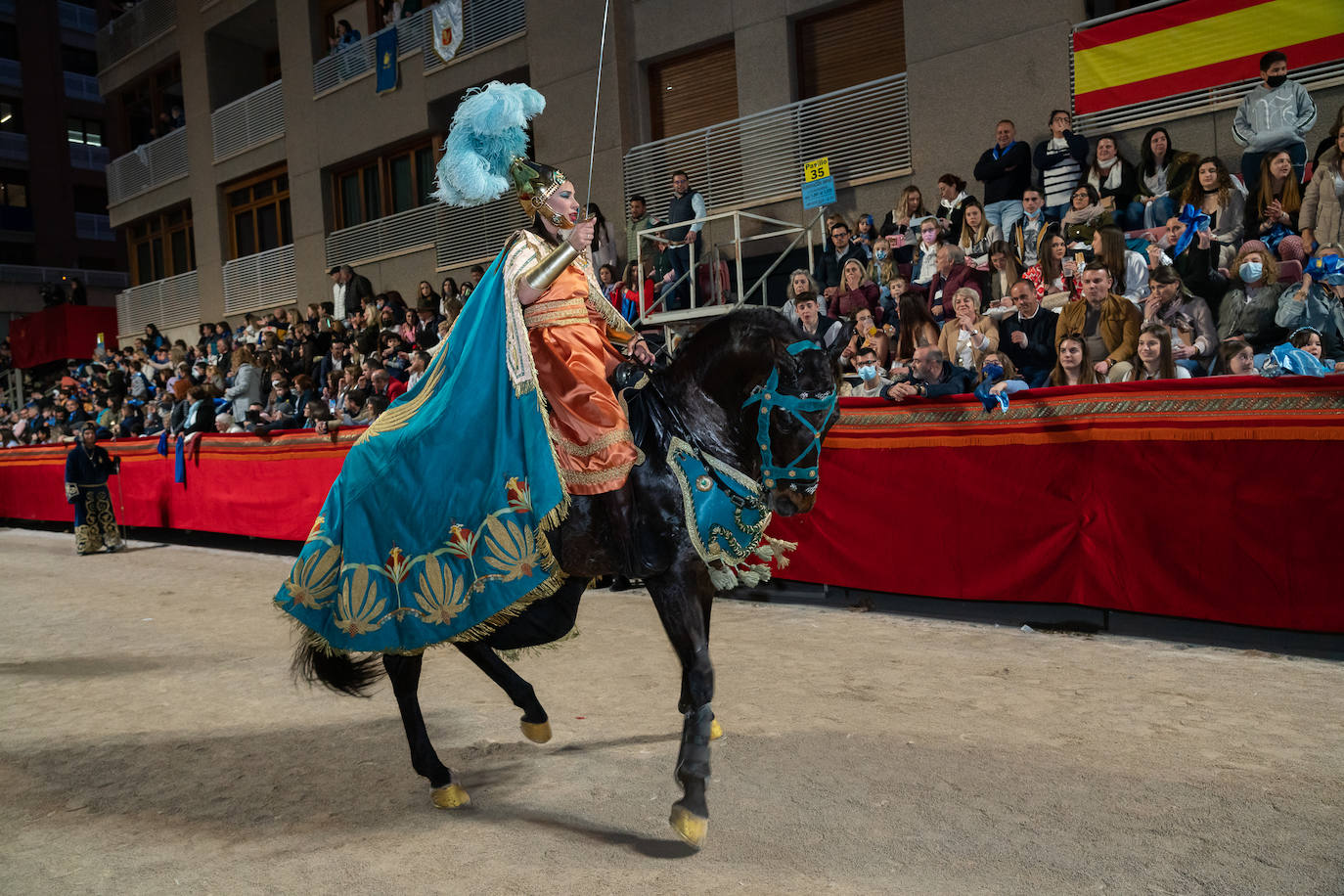 Fotos: El lujo de Egipto en la procesión azul de Domingo de Ramos