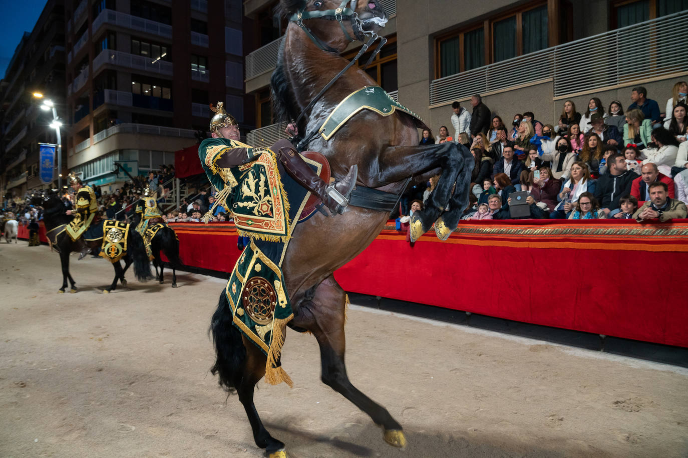 Fotos: El lujo de Egipto en la procesión azul de Domingo de Ramos