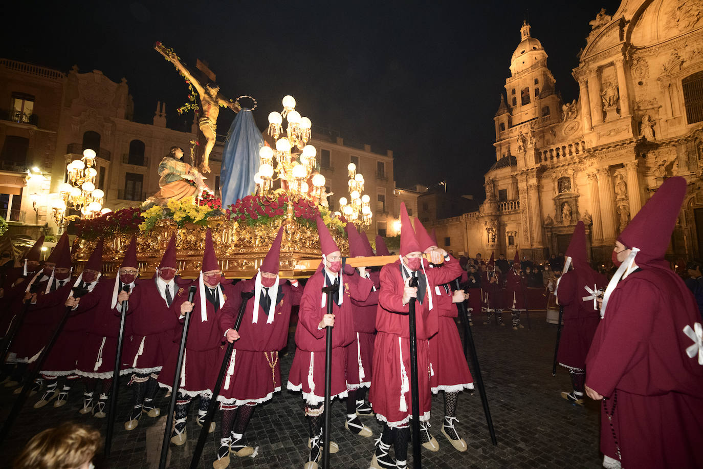 Fotos: El Perdón recorre las calles de Murcia en la procesión del Lunes Santo