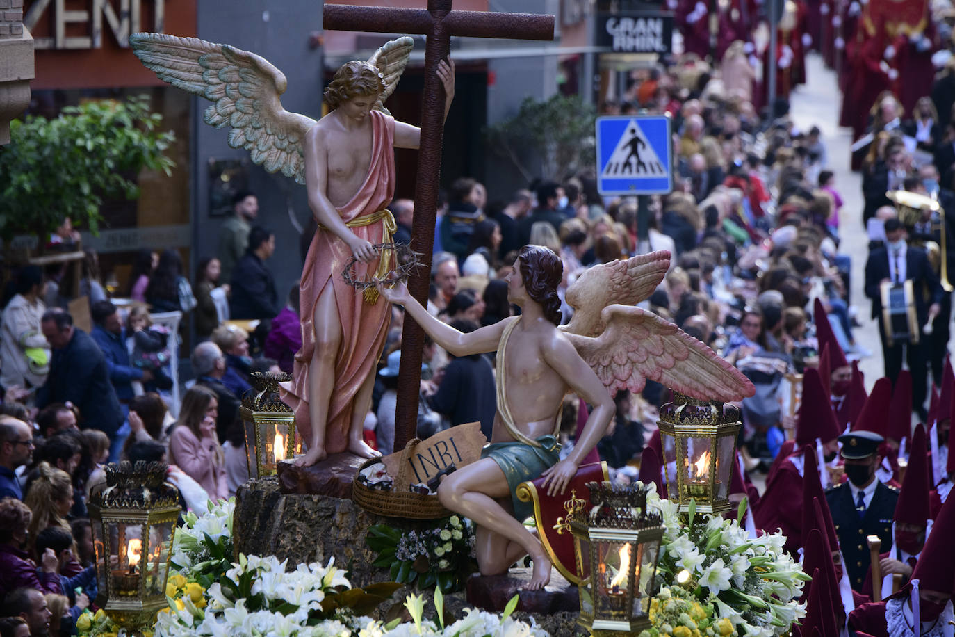 Fotos: El Perdón recorre las calles de Murcia en la procesión del Lunes Santo