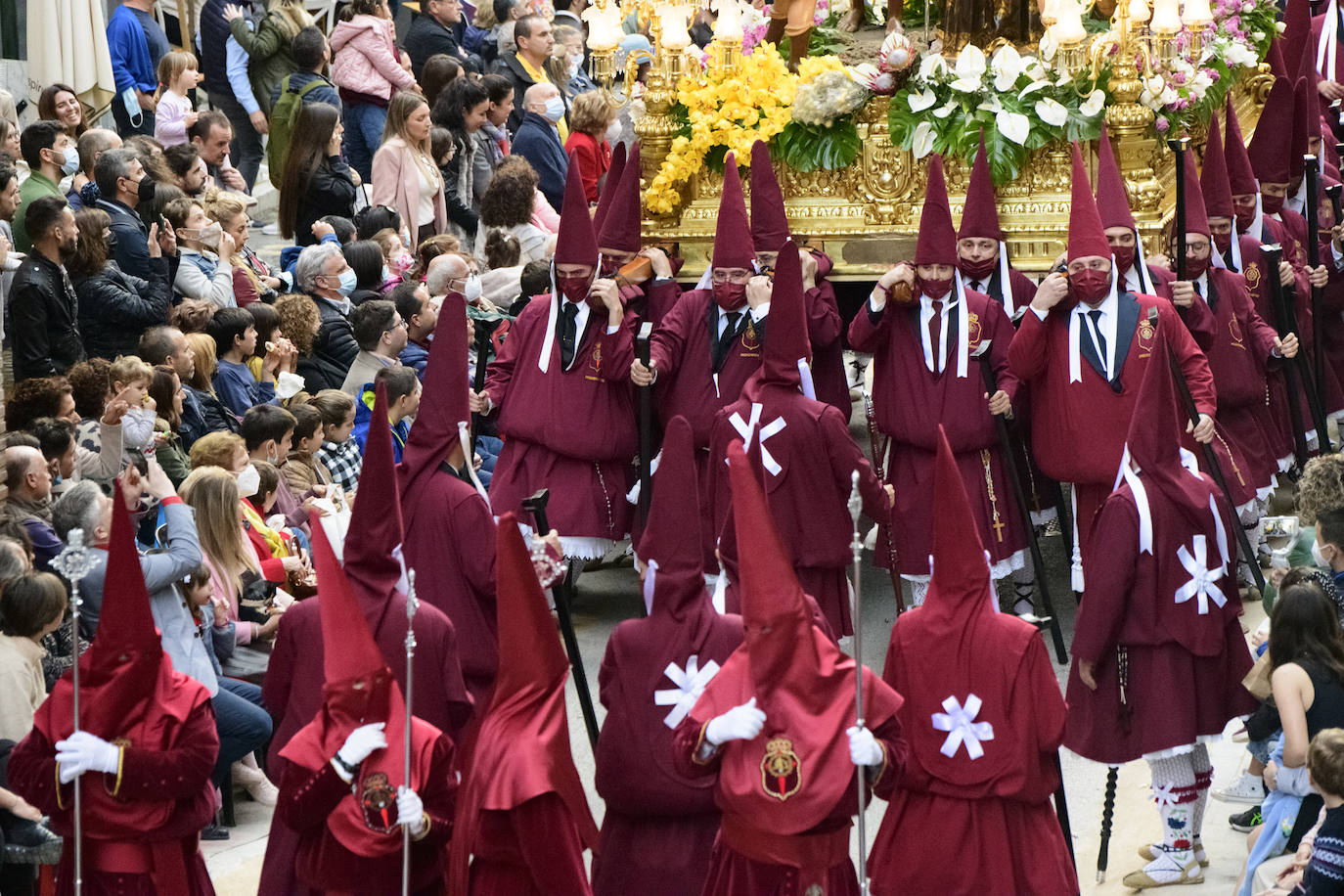 Fotos: El Perdón recorre las calles de Murcia en la procesión del Lunes Santo