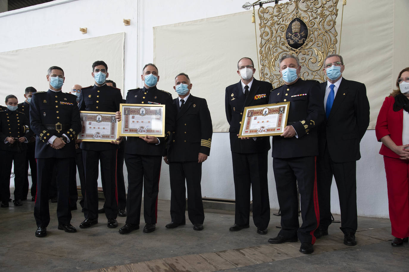 Fotos: Reconocimientos y homenajes de la Agrupación de San Pedro Apóstol de Cartagena