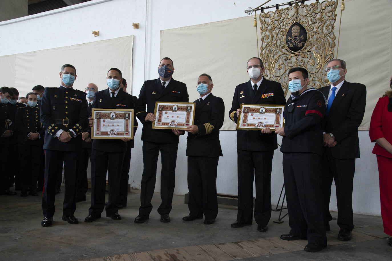 Fotos: Reconocimientos y homenajes de la Agrupación de San Pedro Apóstol de Cartagena