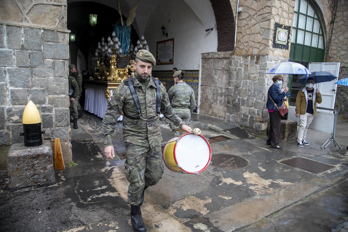 Fotos: Acto de homenaje de los sanjuanistas californios en Cartagena