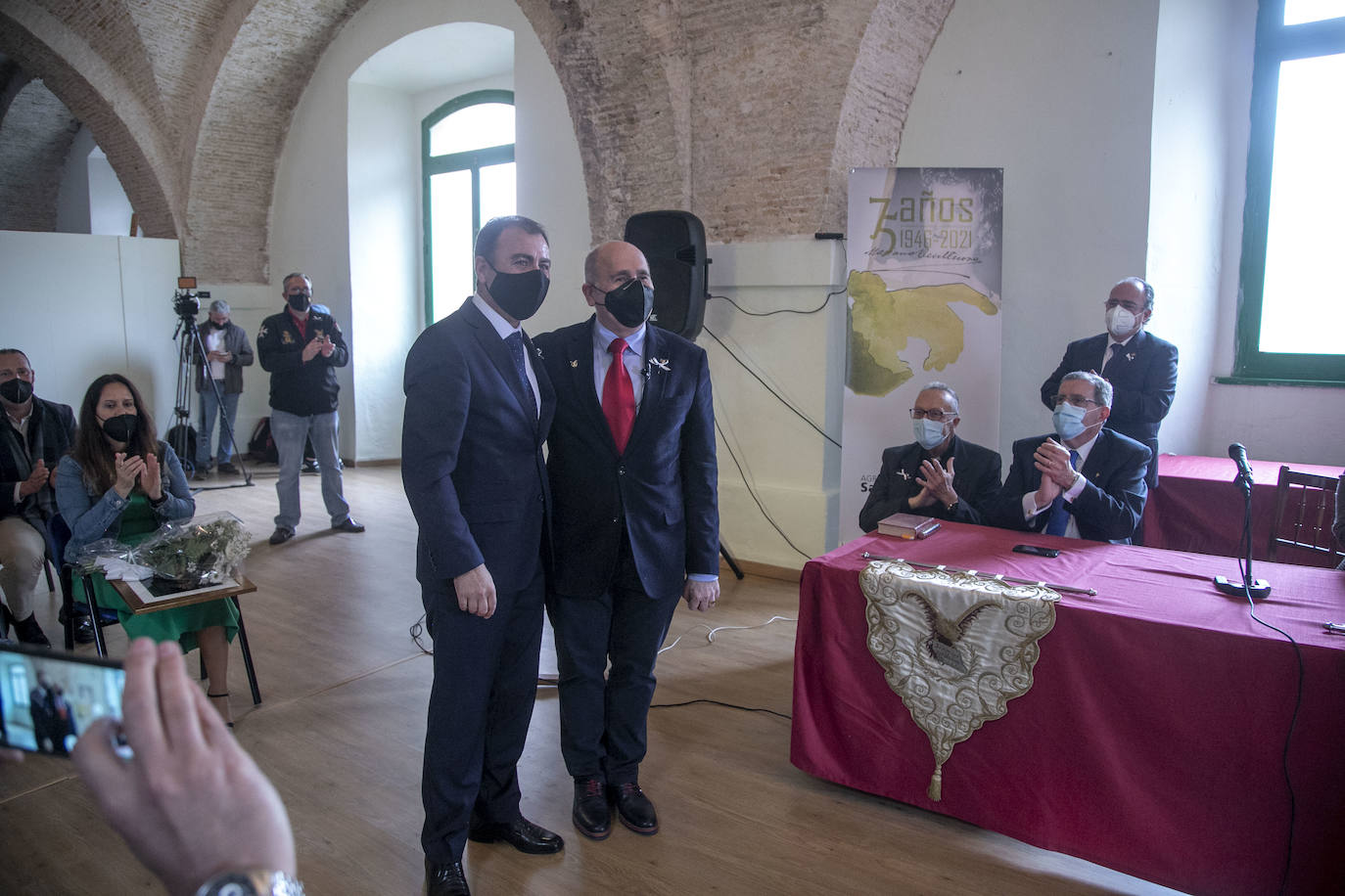 Fotos: Acto de homenaje de los sanjuanistas californios en Cartagena