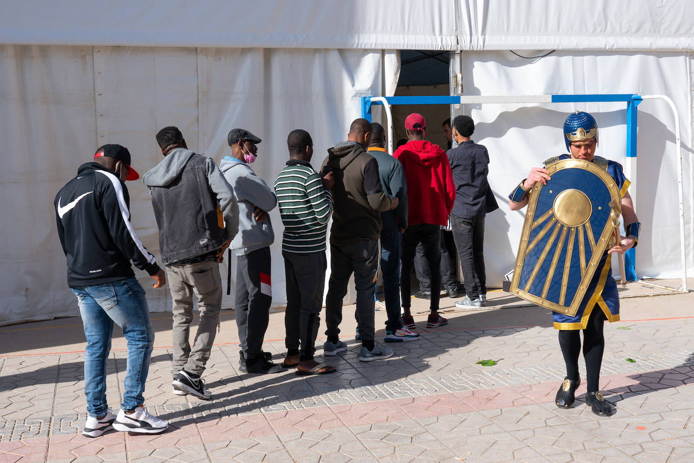 Fotos: Ataviados para alcanzar la gloria en los desfiles bíblicos de Lorca