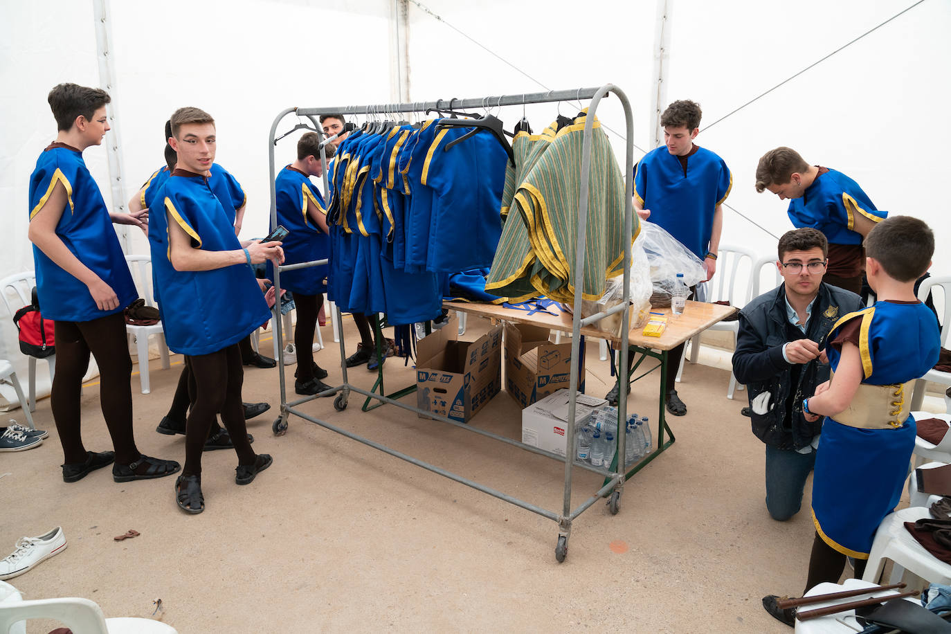 Fotos: Ataviados para alcanzar la gloria en los desfiles bíblicos de Lorca