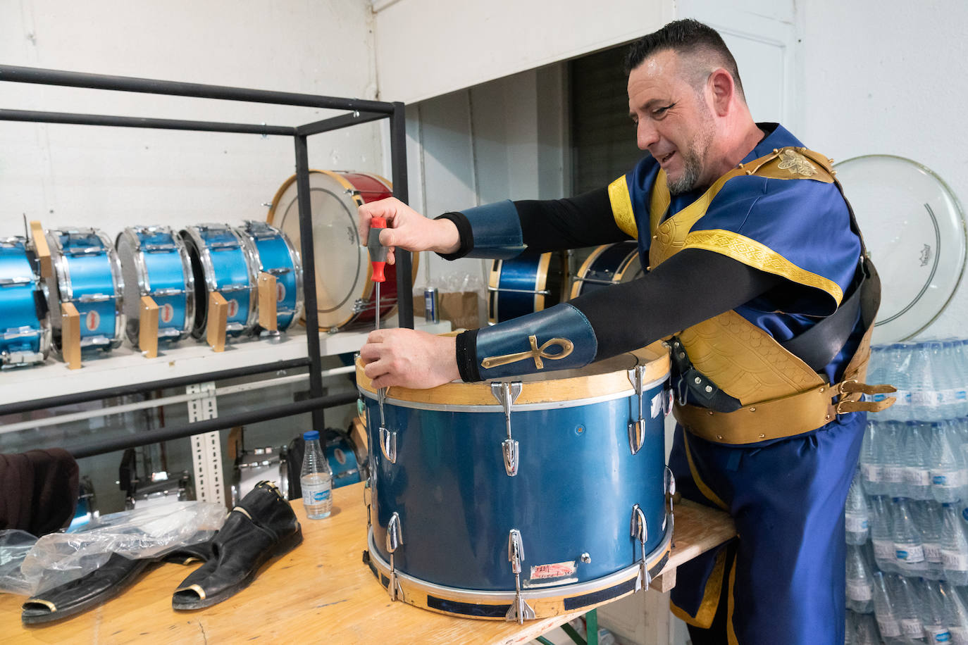 Fotos: Ataviados para alcanzar la gloria en los desfiles bíblicos de Lorca