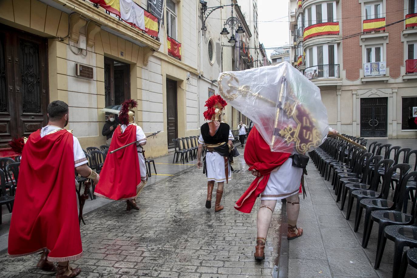 Fotos: Los californios cancelan la procesión del Prendimiento