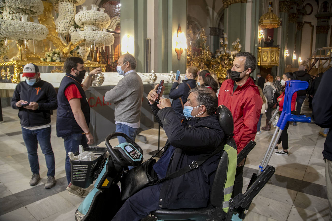 Fotos: Los californios cancelan la procesión del Prendimiento