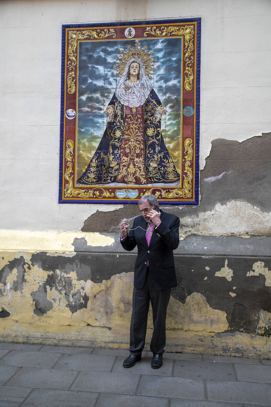 Fotos: Los californios cancelan la procesión del Prendimiento