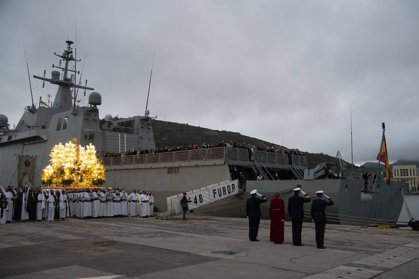 Fotos: Traslado de San Pedro Apóstol en Cartagena