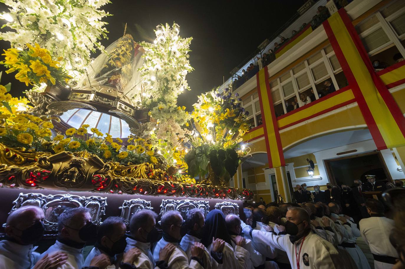 Fotos: Traslado de San Pedro Apóstol en Cartagena