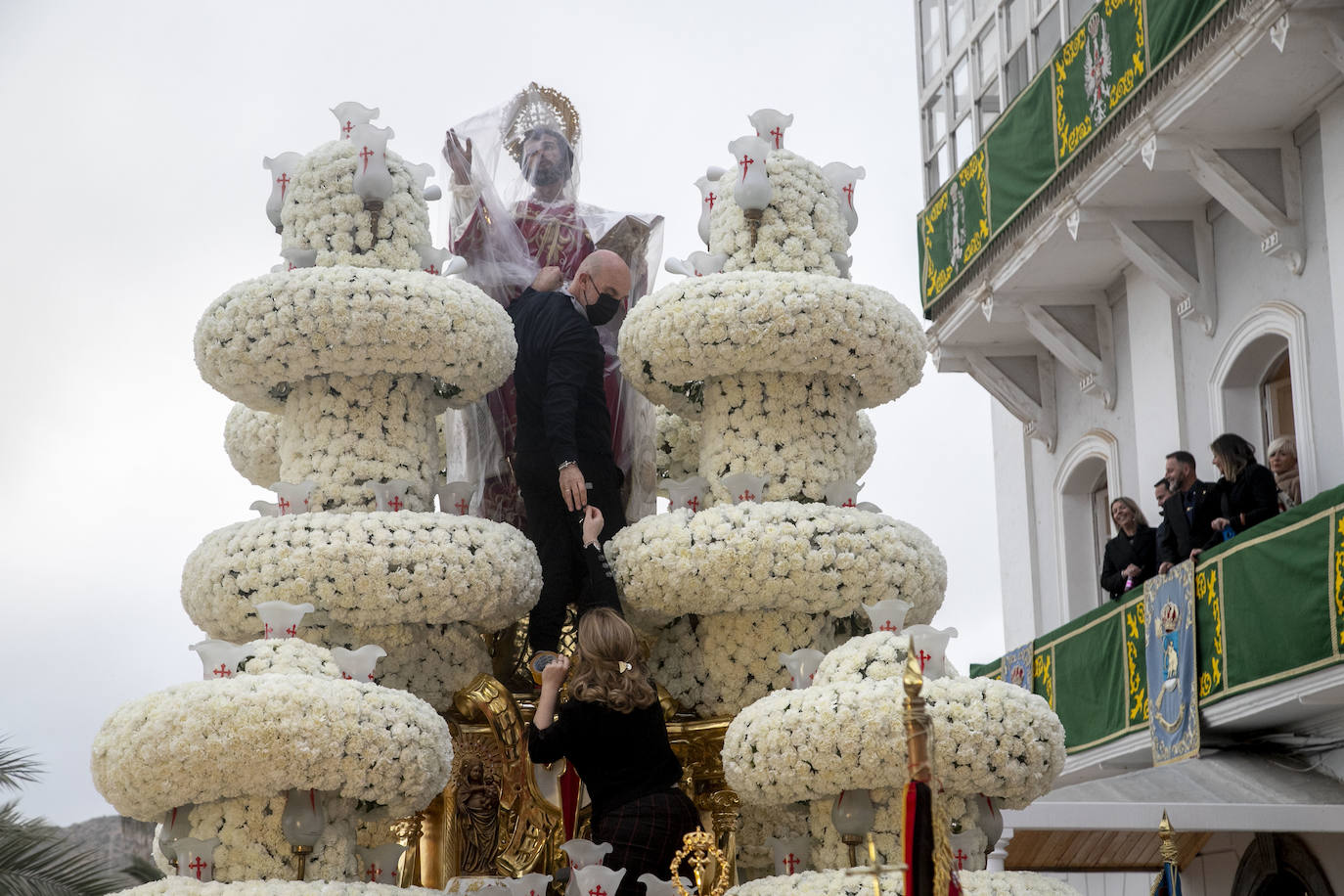 Fotos: Traslado de San Pedro Apóstol en Cartagena