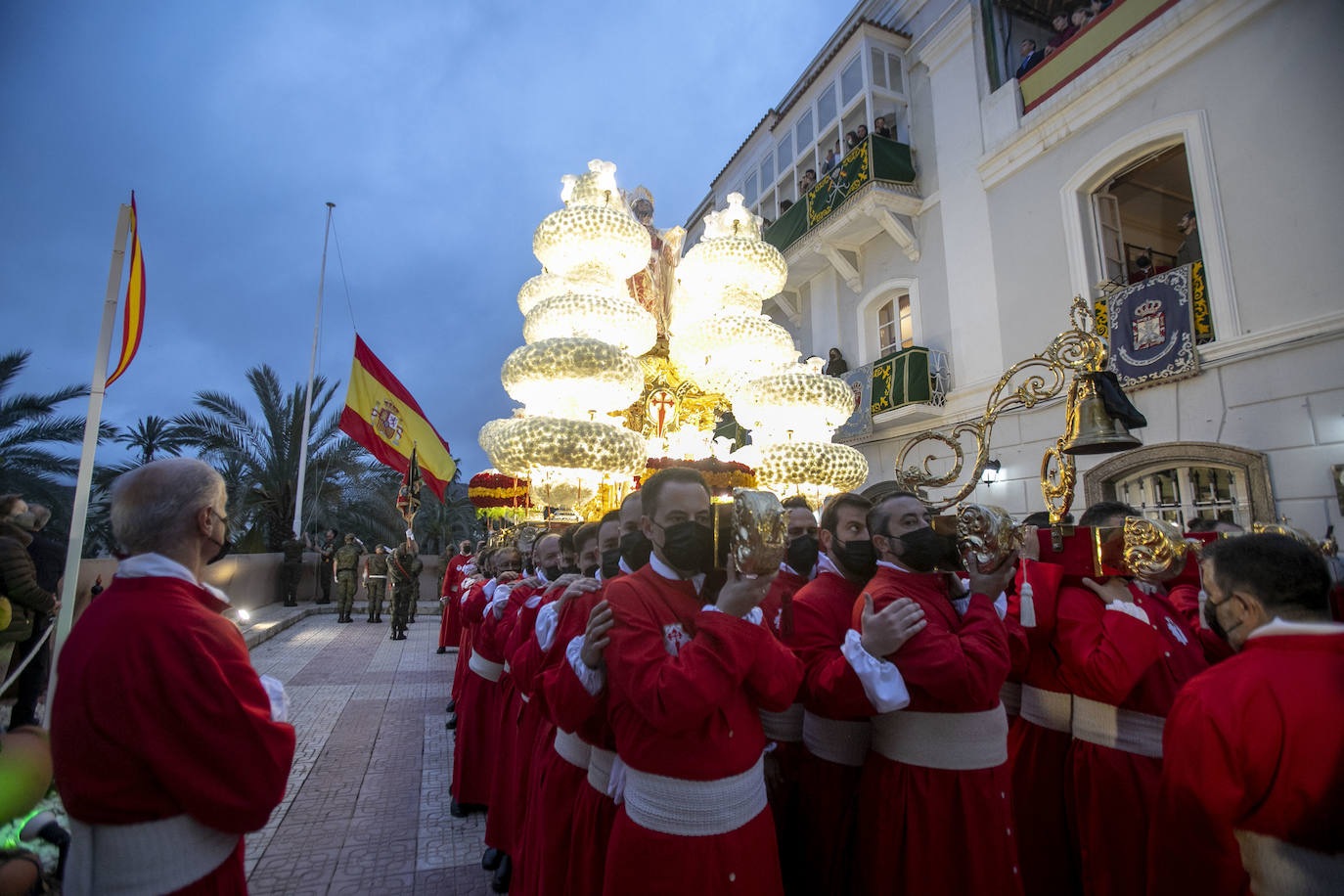 Fotos: Traslado de San Pedro Apóstol en Cartagena
