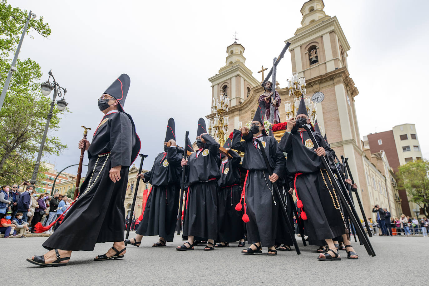 Fotos: Soledad del Calvario ‘colorá’ tras la tormenta