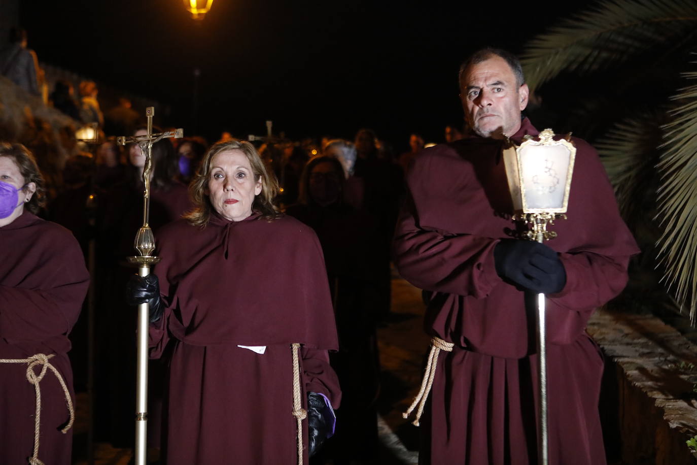 Fotos: Penitencia morada en el monte Calvario de Lorca