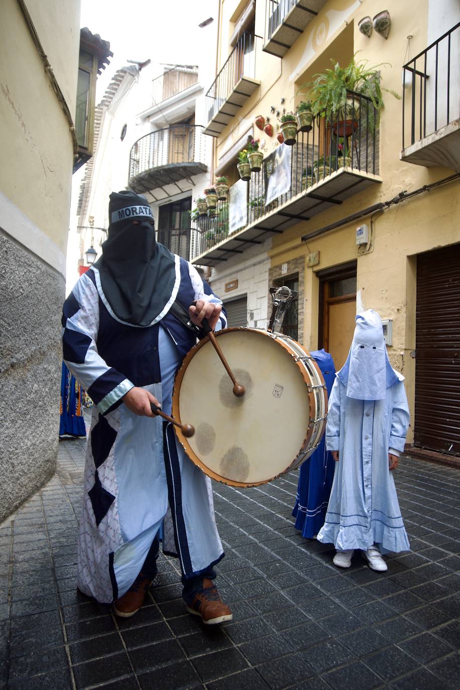 Fotos: Los tambores vuelven a las calles de Moratalla en el Jueves Santo