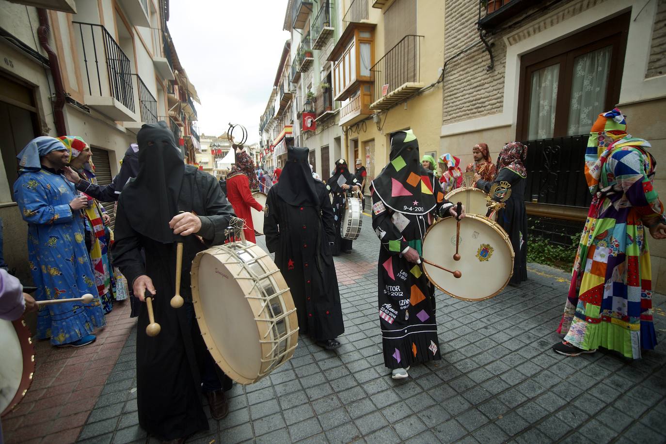 Fotos: Los tambores vuelven a las calles de Moratalla en el Jueves Santo