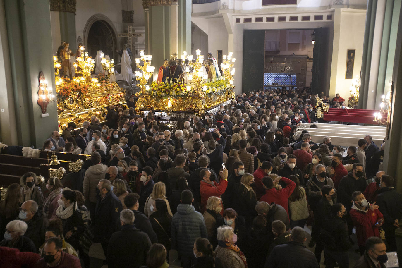 Fotos: Salve al Primer Dolor, único consuelo para los californios