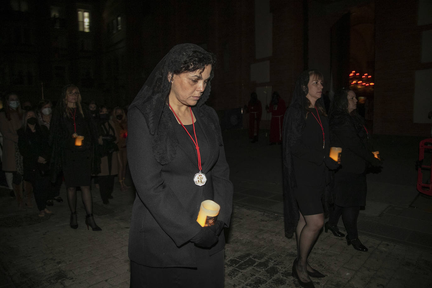 Fotos: La procesión del Silencio de Cartagena, en imágenes