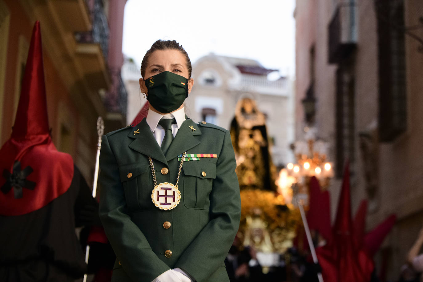 Fotos: Las cofradías de Servitas, el Santo Sepulcro y la Misericordia cierra el Viernes Santo