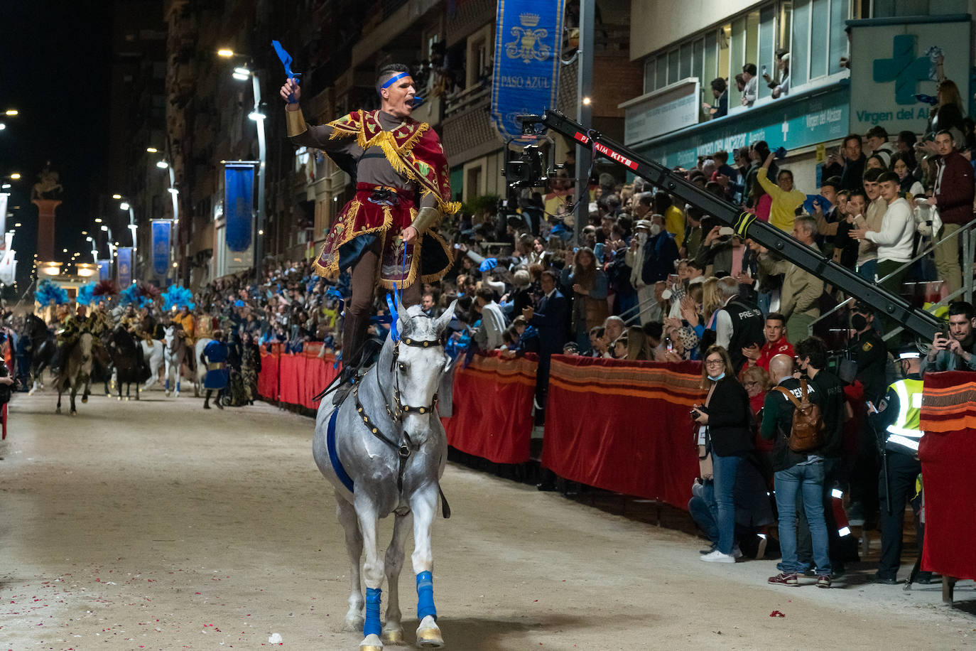 Fotos: Desfile bíblico-pasional del Viernes Santo en Lorca
