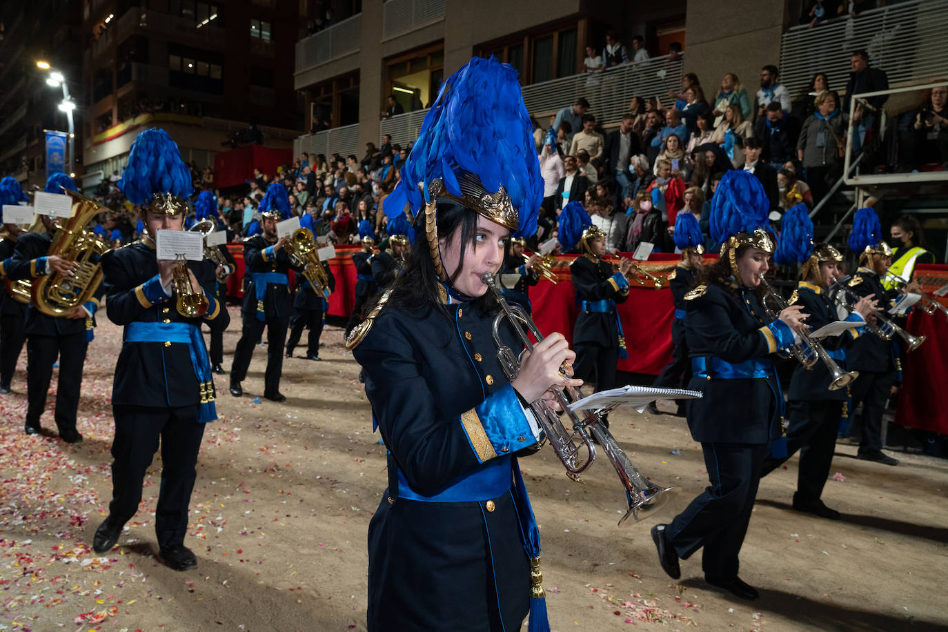 Fotos: Desfile bíblico-pasional del Viernes Santo en Lorca