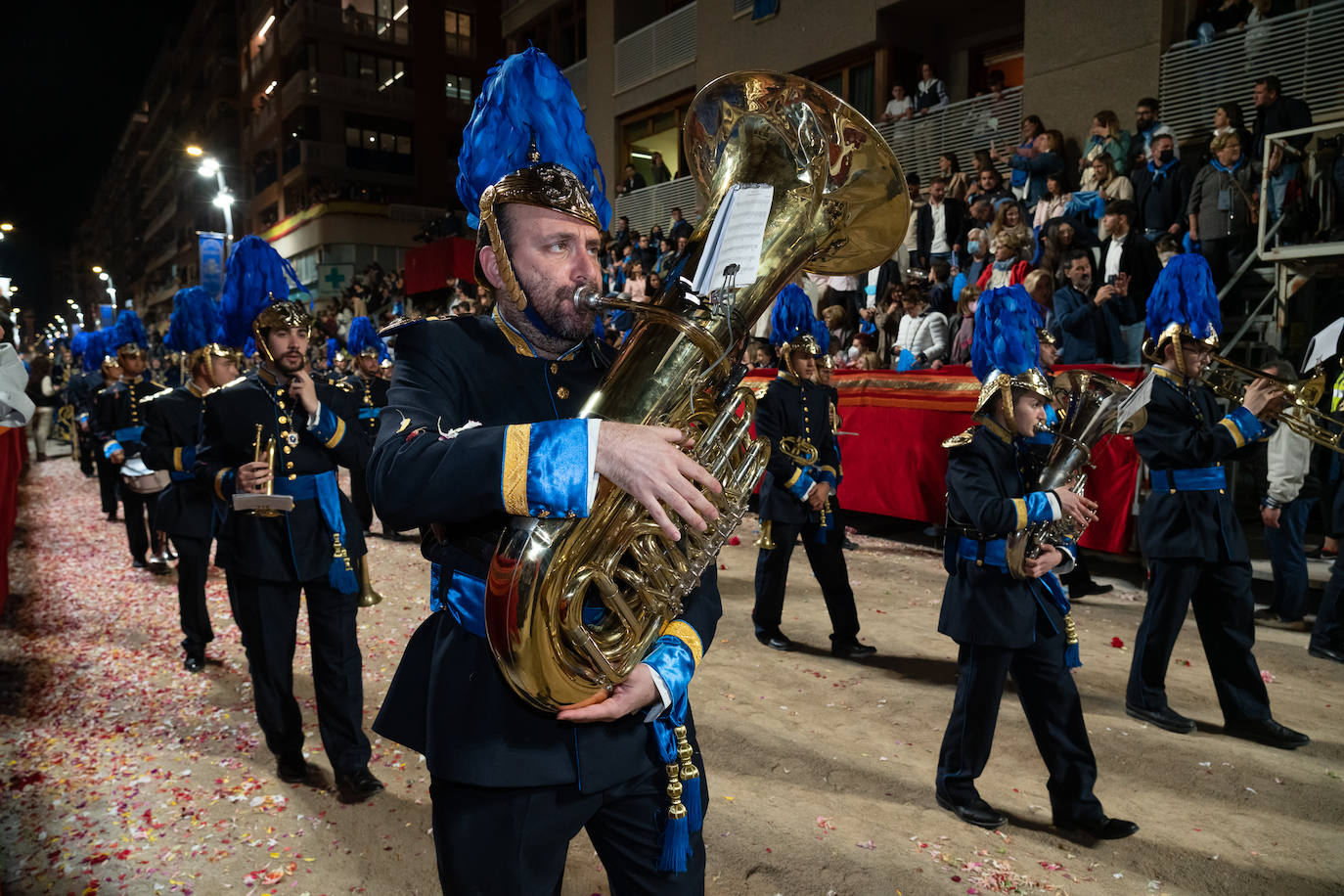 Fotos: Desfile bíblico-pasional del Viernes Santo en Lorca
