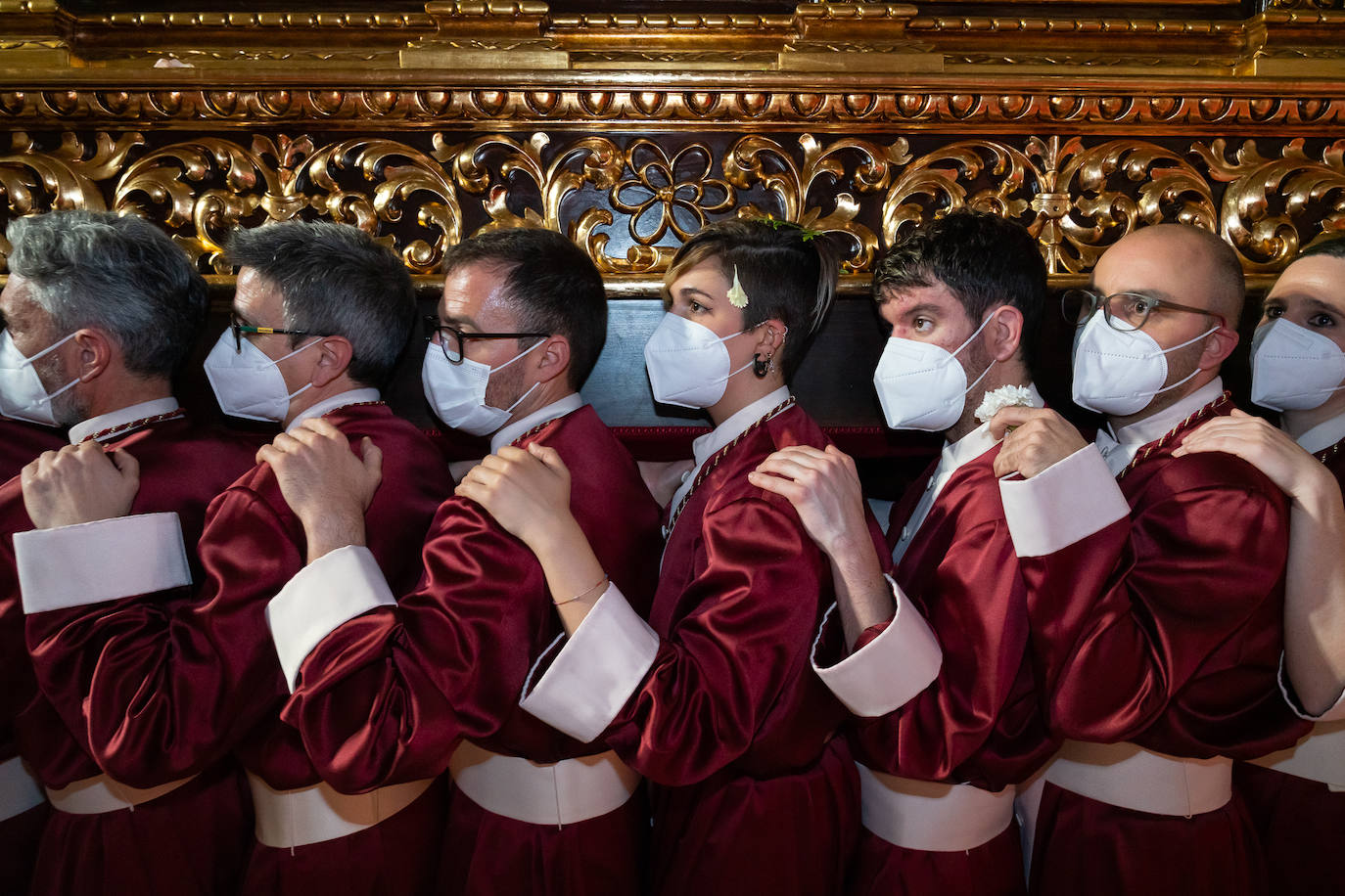 Fotos: Desfile bíblico-pasional del Viernes Santo en Lorca