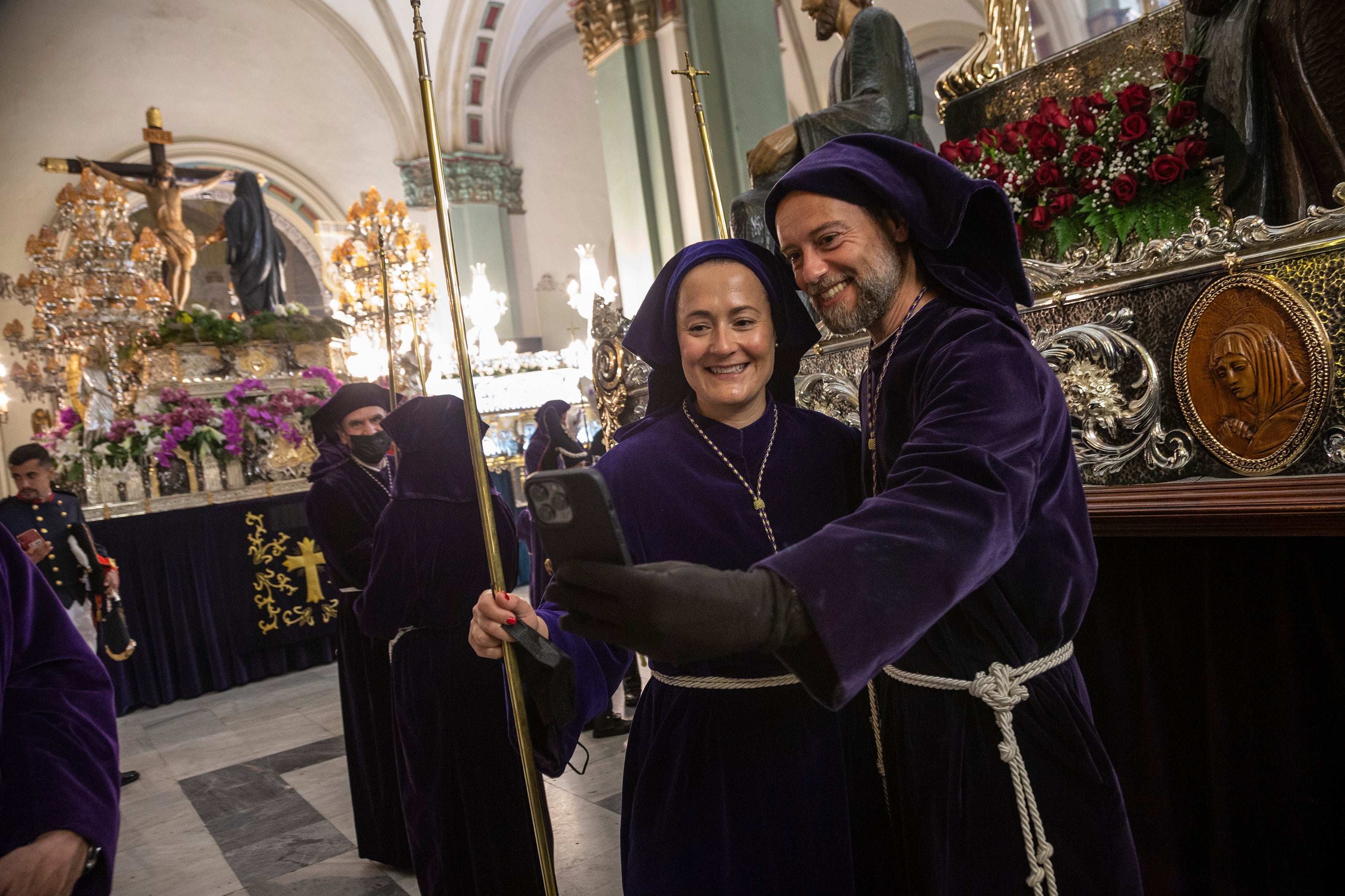 Fotos: Procesión del Santo Entierro de Cartagena en el Viernes Santo