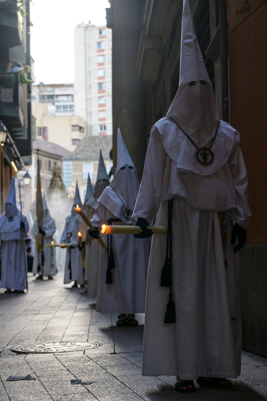 Fotos: La procesión del Yacente de Sábado Santo en Murcia, en imágenes
