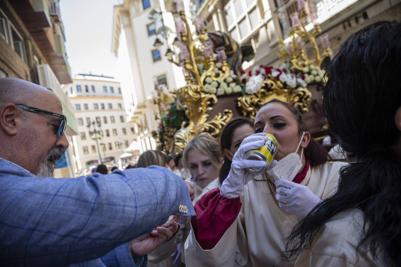 Fotos: La procesión del Resucitado de Cartagena, en imágenes
