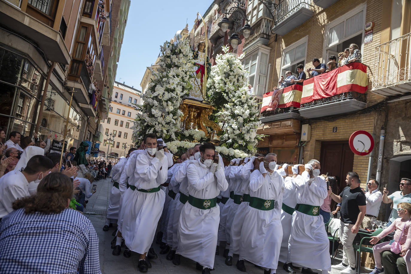 Fotos: La procesión del Resucitado de Cartagena, en imágenes