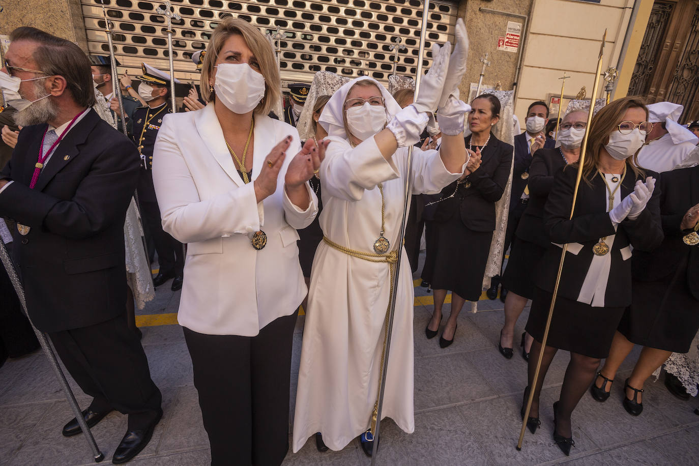 Fotos: La procesión del Resucitado de Cartagena, en imágenes