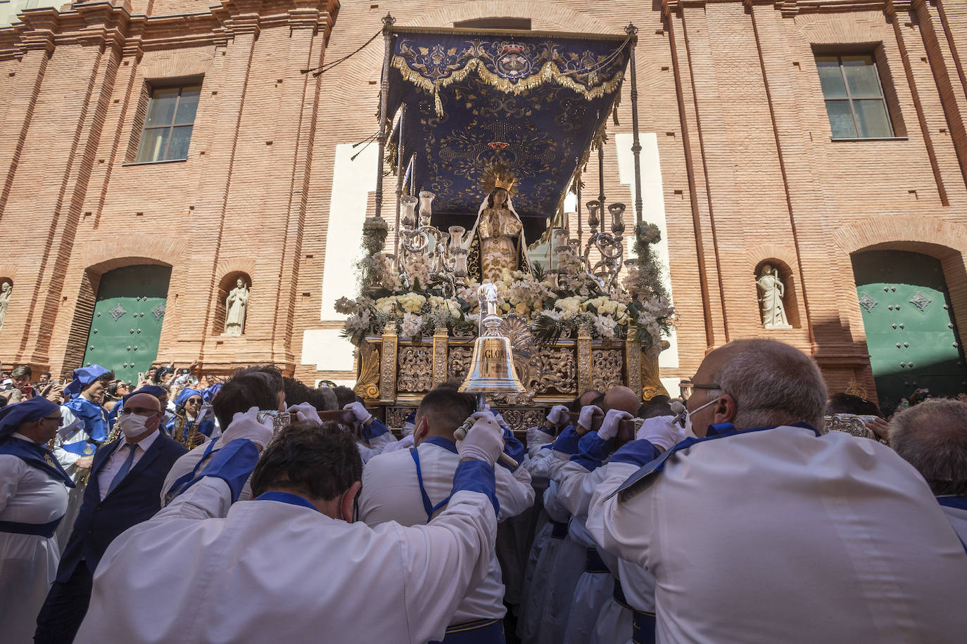 Fotos: La procesión del Resucitado de Cartagena, en imágenes