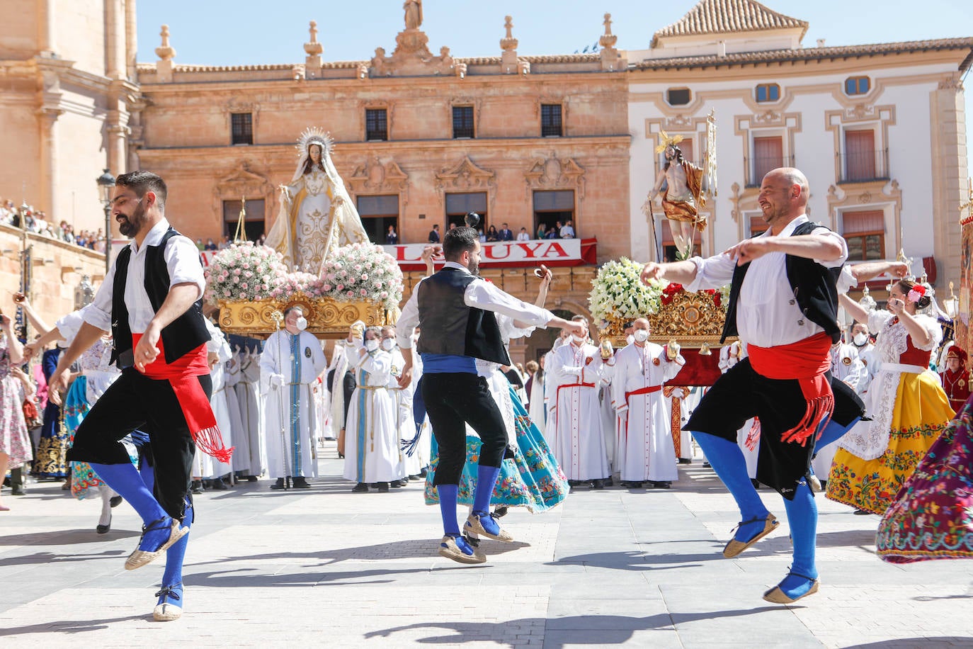 Fotos: La procesión del Resucitado de Lorca, en imágenes