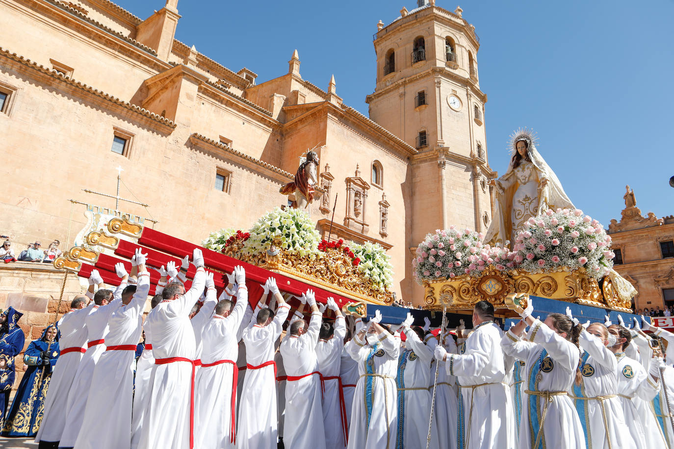 Fotos: La procesión del Resucitado de Lorca, en imágenes