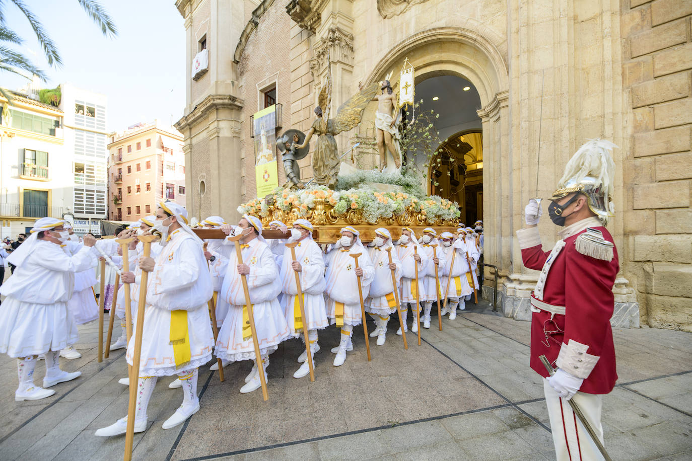 Fotos: La procesión del Resucitado cierra la Semana Santa murciana