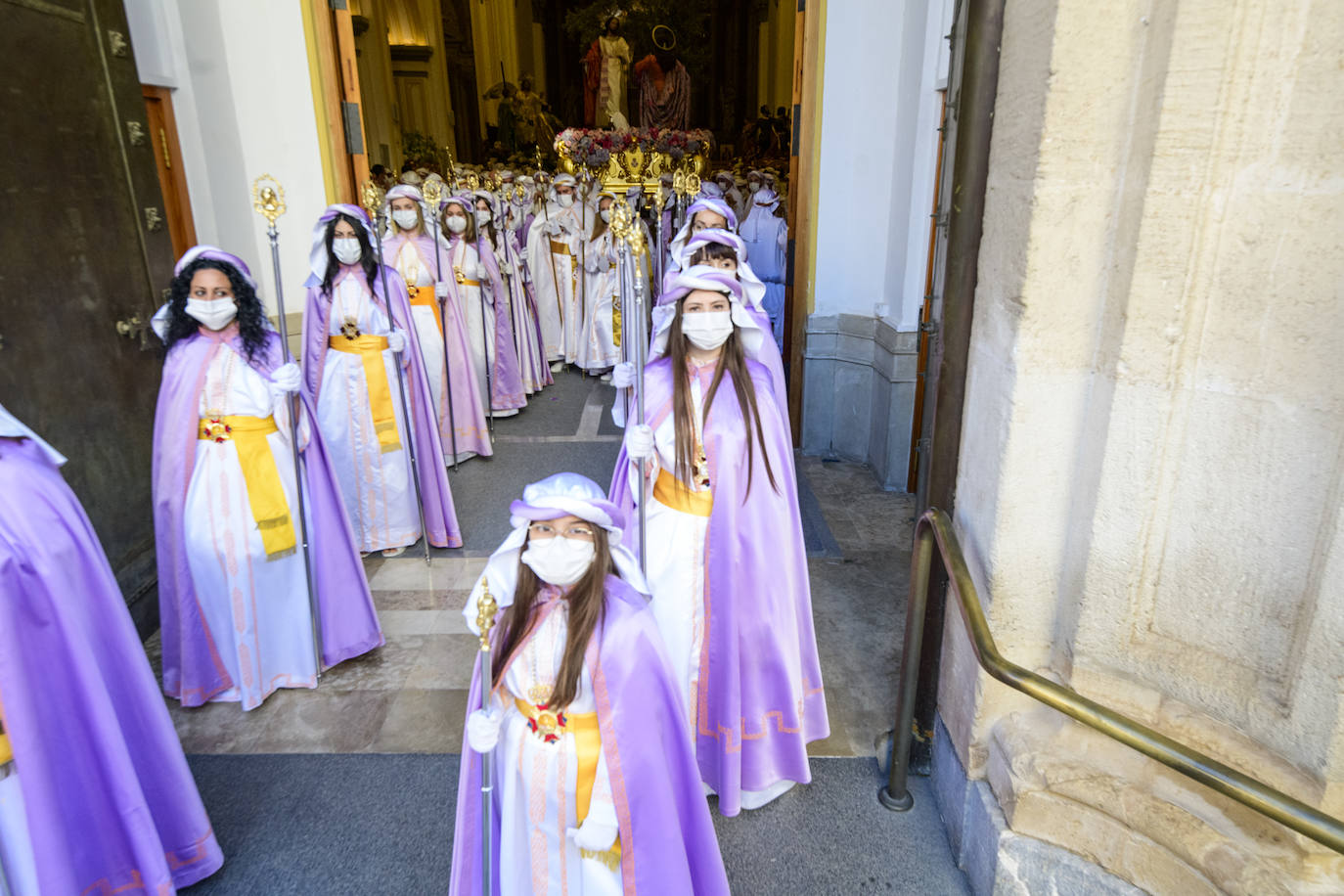 Fotos: La procesión del Resucitado cierra la Semana Santa murciana