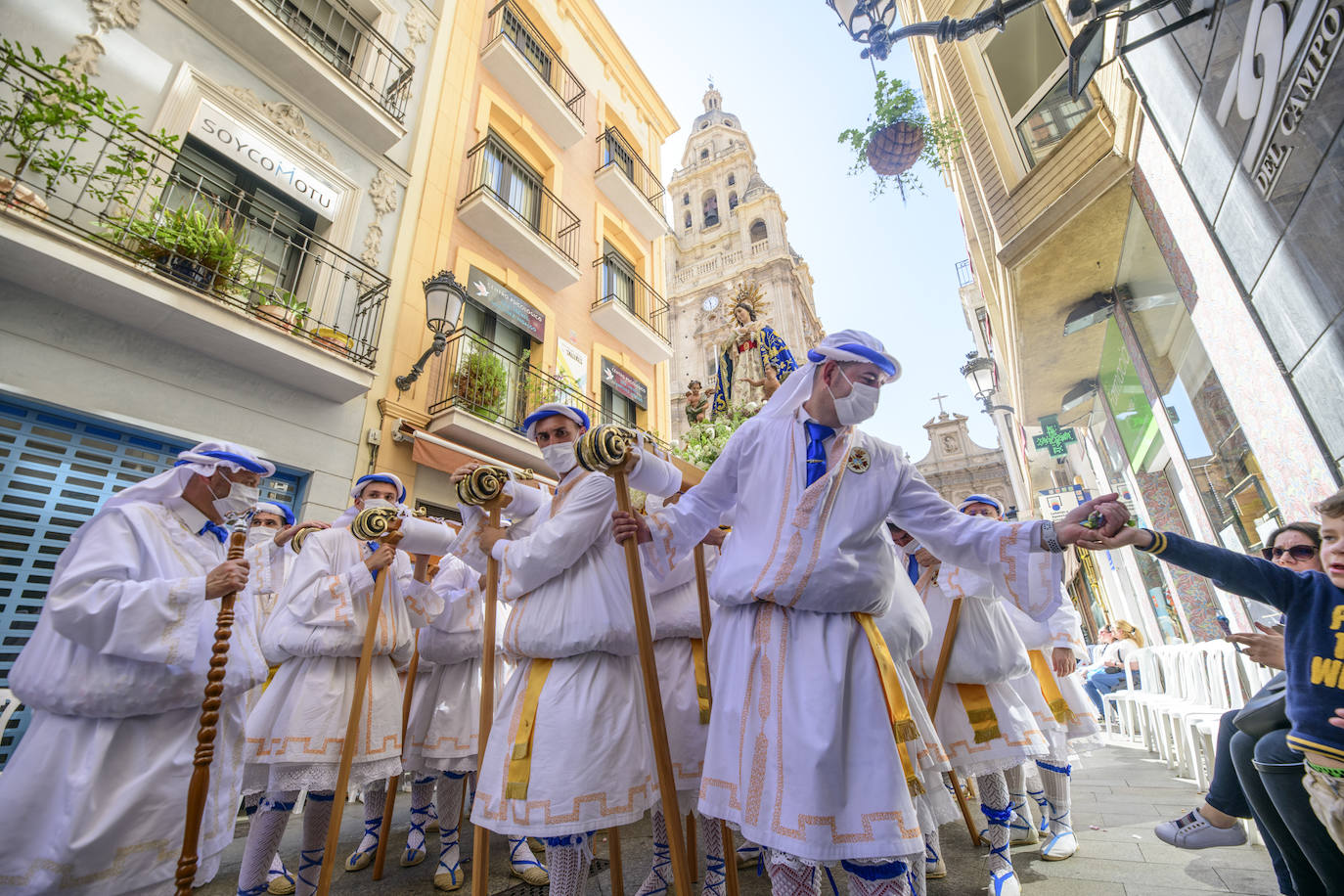 Fotos: La procesión del Resucitado cierra la Semana Santa murciana