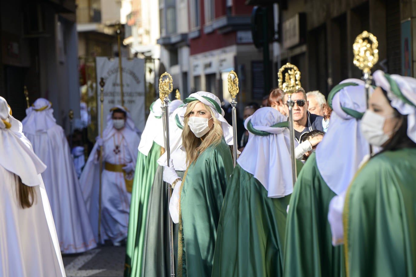 Fotos: La procesión del Resucitado cierra la Semana Santa murciana