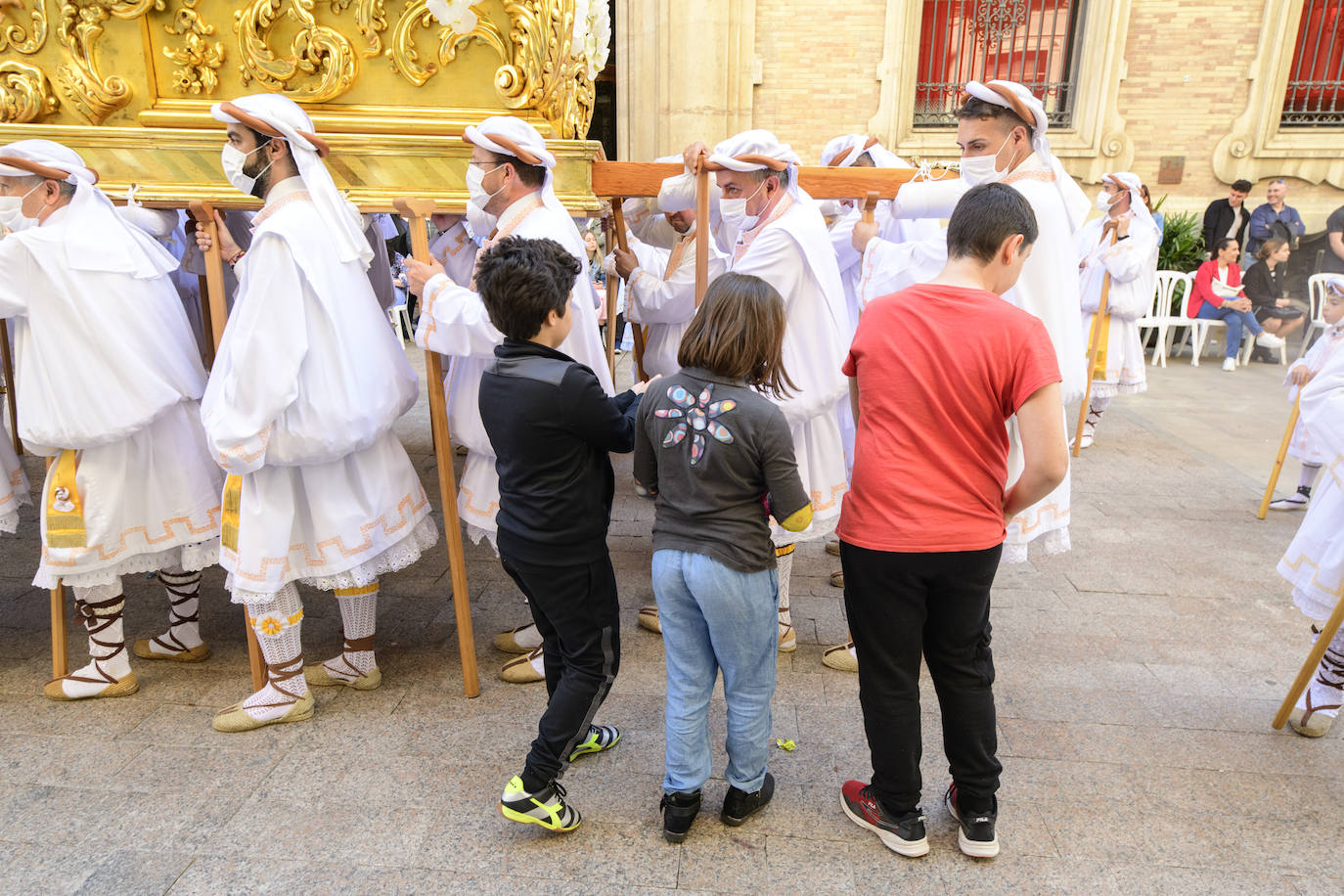 Fotos: La procesión del Resucitado cierra la Semana Santa murciana