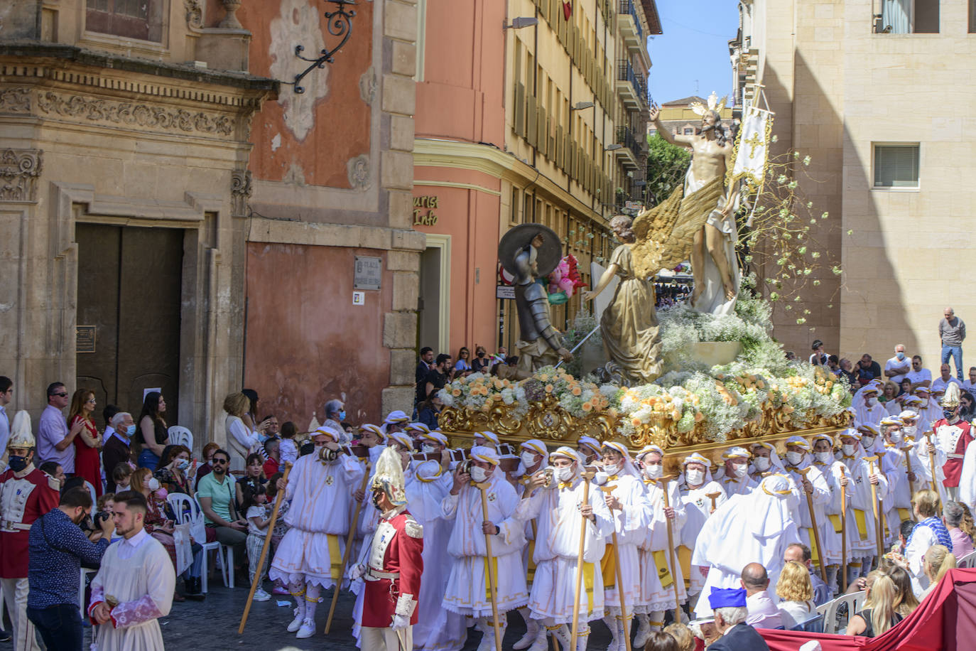 Fotos: La procesión del Resucitado cierra la Semana Santa murciana